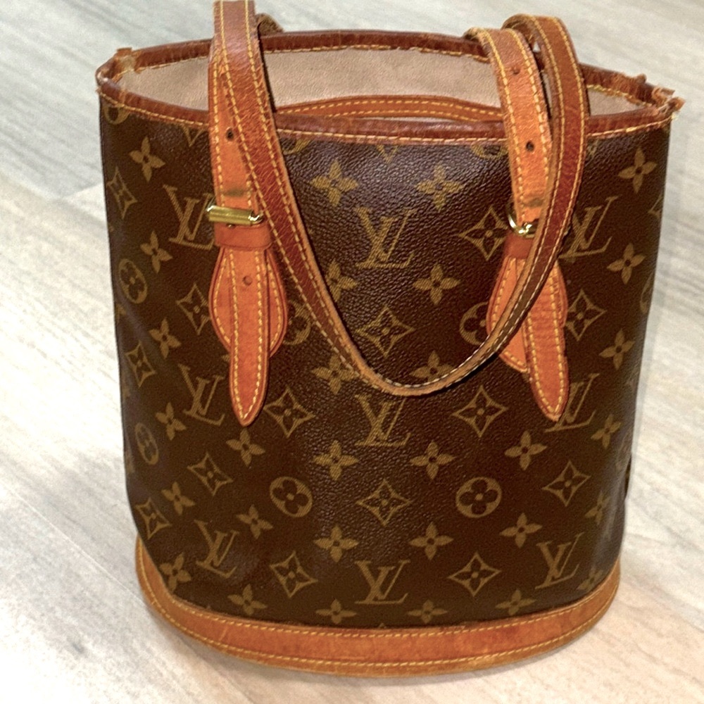 Real Louis Vuitton Bucket Bag LV Vintage
